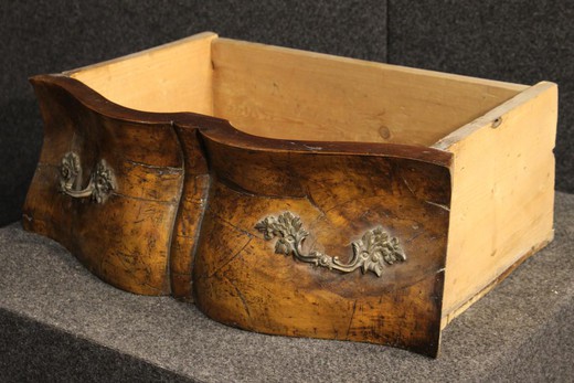 антикварная мебель - парные комоды из ореха, 20 век