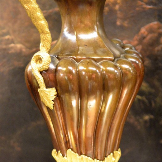 винтажные бронзовые вазы, середина 19 века