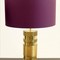 Pair Of Brass Table Lamps