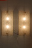 Pair of Murano wall lamps