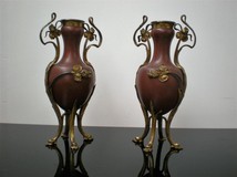 антикварные вазы в стиле ар-нуво