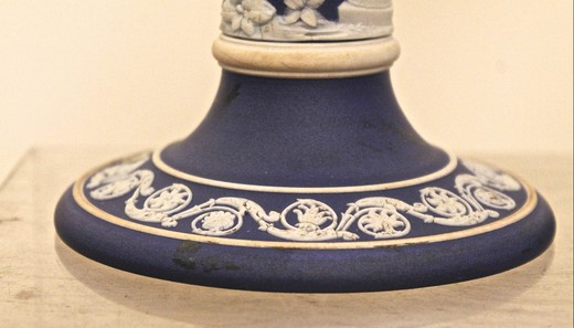 винтажные парные подсвечники из керамики и фарфора, 20 век