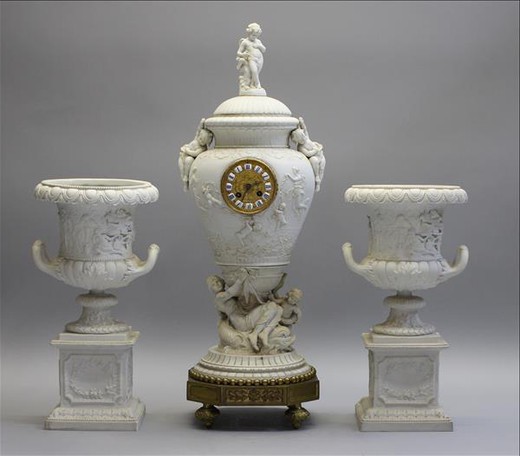 антикварные керамические вазы 19 века