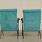pair vintage armchairs