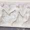 Rare set of 5 stucco frescoes women