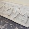 Rare set of 5 stucco frescoes women