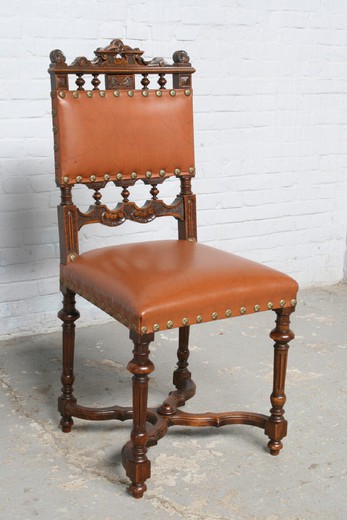 старинная мебель, старинный стул , стул из ореха, мебель со скидкой