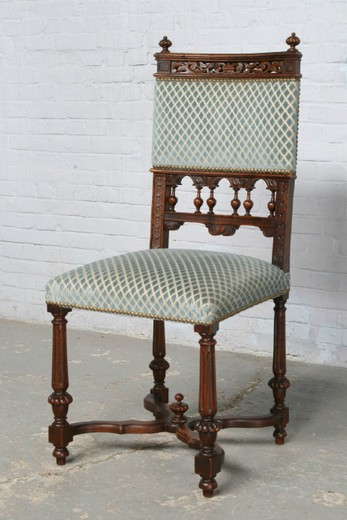 антикварная мебель - столовая из ореха ренессанс, 19 век
