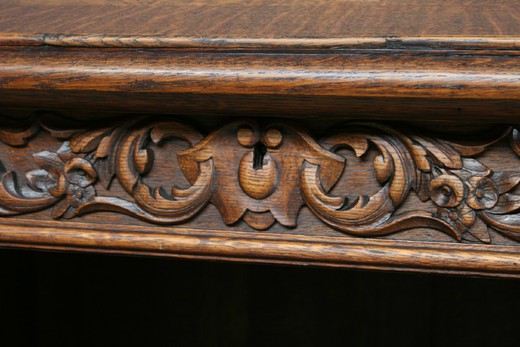 винтажная мебель - стол из дуба ренессанс, конец 19 века