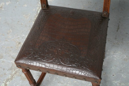 антикварная мебель для столовой ренессанс из ореха, 19 век
