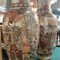 Антикварные парные вазы из фарфора Сацума
