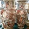 Antique pair porcelain Sastuma urns