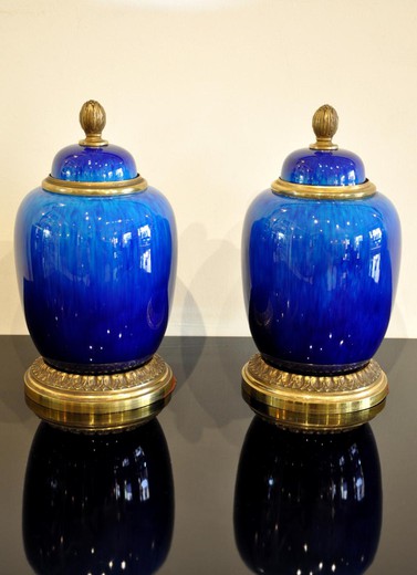 старинные вазы из бронзы и фарфора, 20 век