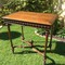 Small table or desk in walnut style Henri II