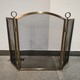 Vintage fireplace screen