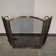 Vintage fireplace screen