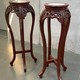 Antique Pair of Pedestal Consoles