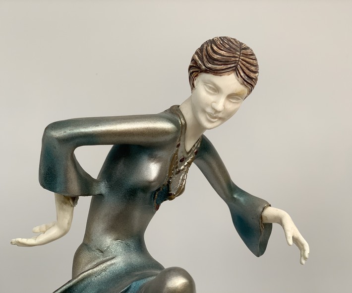 Антикварная скульптура «Jazz dancers»