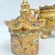 Antique incense burner vase "Pagoda"