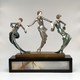 Antique sculpture "Jazz dancers"