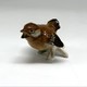 Vintage figurine "Sparrow on a branch", Karl Ens