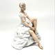 Vintage figurine "Ballerina Adjusting Her Pointe Shoes"
