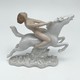 Antique figurine “Nude on horseback”