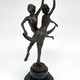 Антикварная скульптура «Танцовщицы»