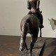 Антикварная скульптура «Жокей»