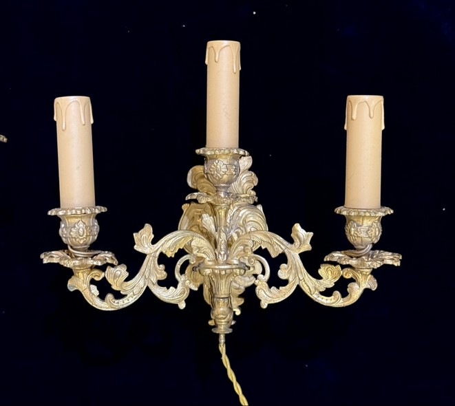 Антикварные парные бра