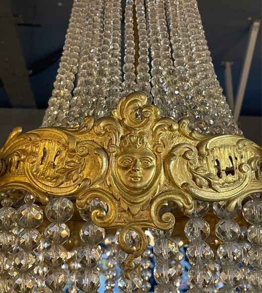 Antique chandelier in the Louis XIV style