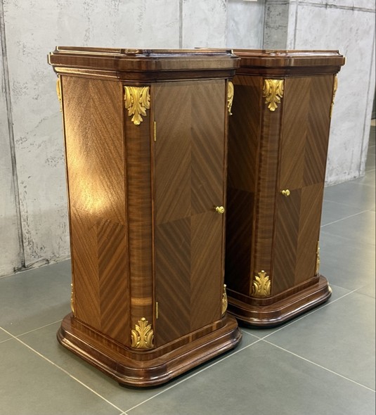 Antique paired
pedestals, Napoleon III