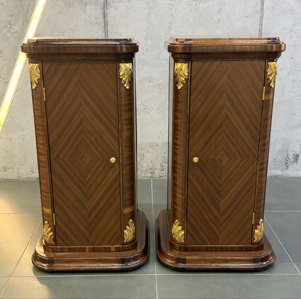 Antique paired
pedestals, Napoleon III