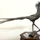 Vintage sculpture "Secretary Bird"