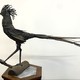 Vintage sculpture "Secretary Bird"