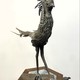 Vintage sculpture "Secretary Bird"