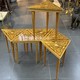 Antique Modular Table, Marquetry