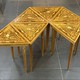 Antique Modular Table, Marquetry