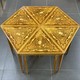 Antique Modular Table, Marquetry