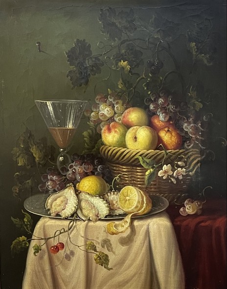 Antique painting
"Still life with lemon"