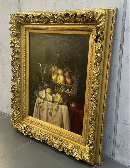 Antique painting
"Still life with lemon"