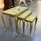 Antique set of 3 coffee tables
