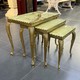 Antique set of 3 coffee tables