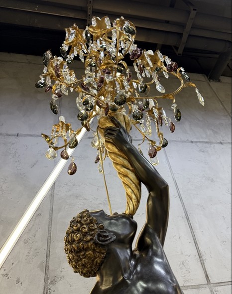 A rare floor candelabra
"The Moor"