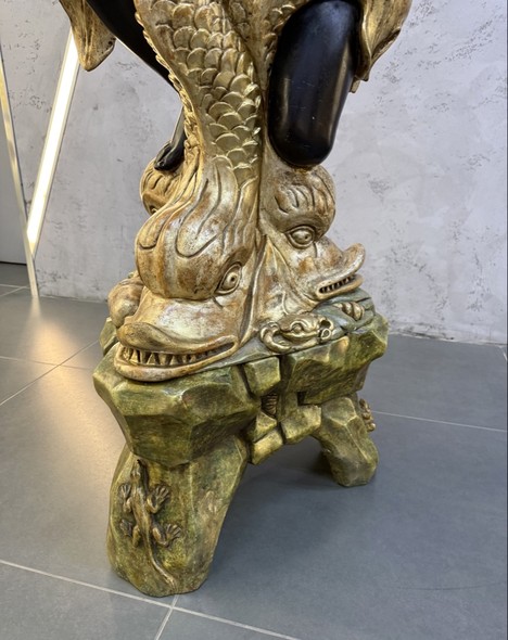 A rare floor candelabra
"The Moor"