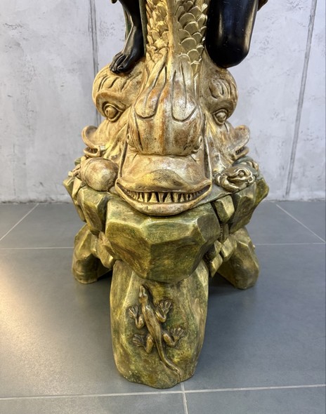 A rare floor candelabra
"The Moor"