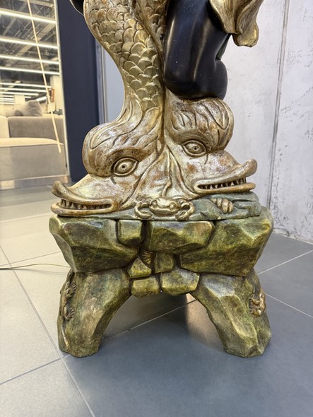 A rare floor candelabra
"The Moor"