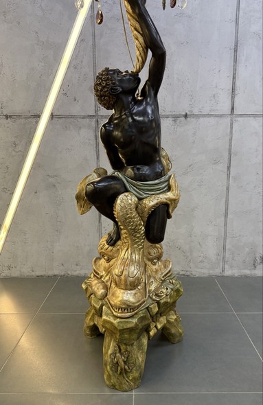 A rare floor candelabra
"The Moor"