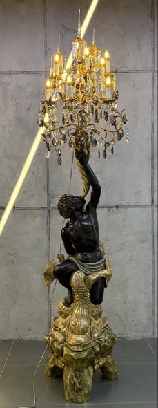A rare floor candelabra
"The Moor"