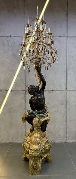 A rare floor candelabra
"The Moor"